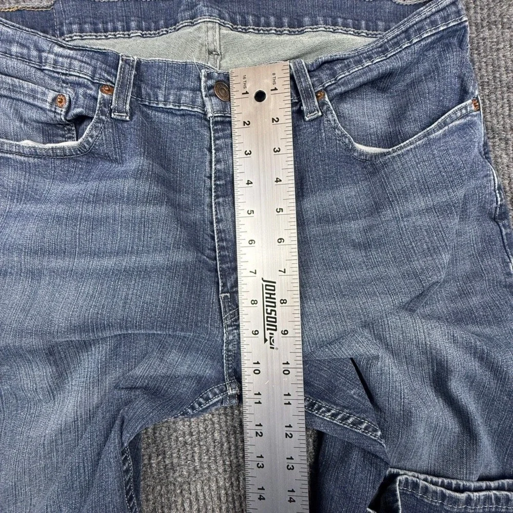 Levis 559 Relaxed Straight Jeans Mens 36x32 Blue Medium Wash Denim 00559-0457